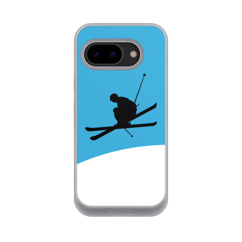 Pixel 9a NIVOpure Ski Illustration