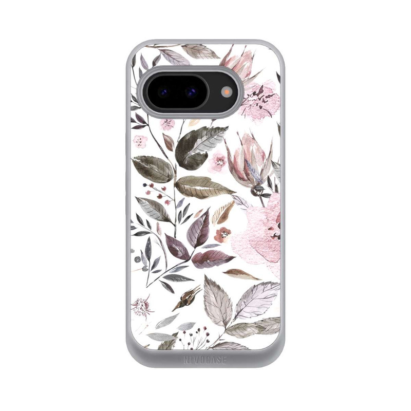 Pixel 9a NIVOpure Aquarell braune Rosenblüten