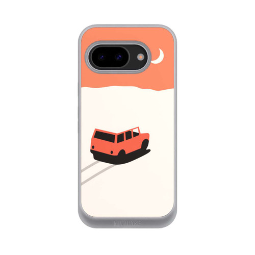 Google Pixel 9a NIVOpure Auto in der Wüste