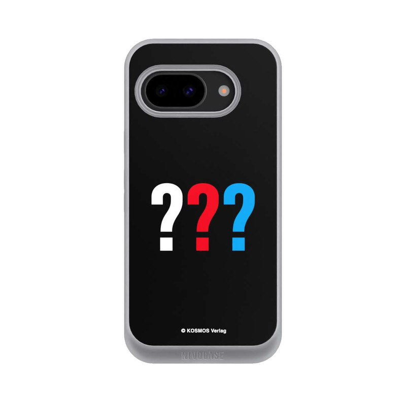 Pixel 9a NIVOpure Drei Fragezeichen Logo