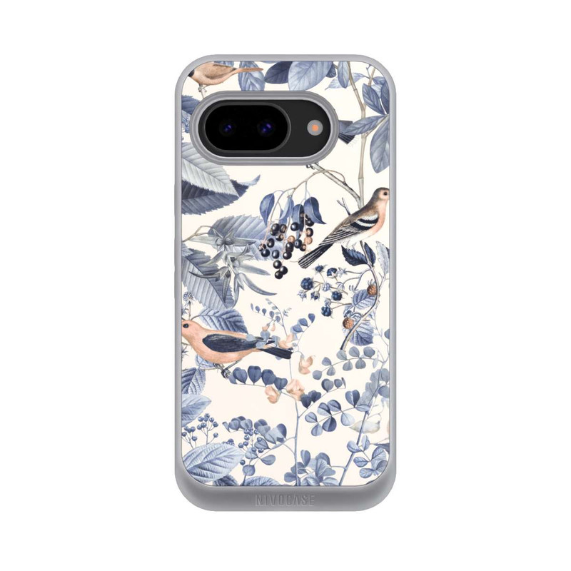 Pixel 9a NIVOpure Vögel und Beeren in Beige