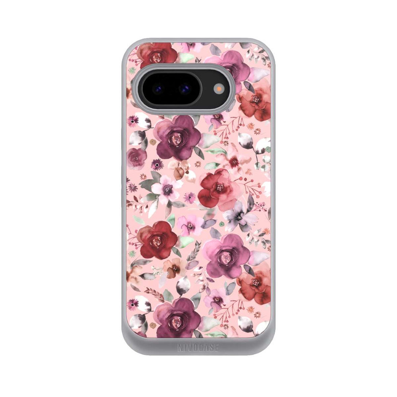Pixel 9a NIVOpure Üppiger romantischer Blumenstrauß rosa