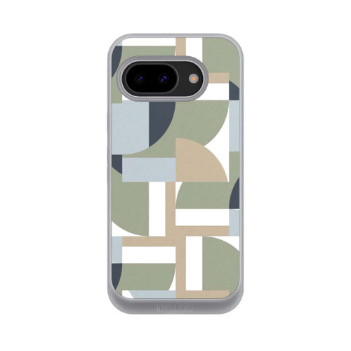 Google Pixel 9a NIVOpure Futuristische Bauhaus Polygone Beige