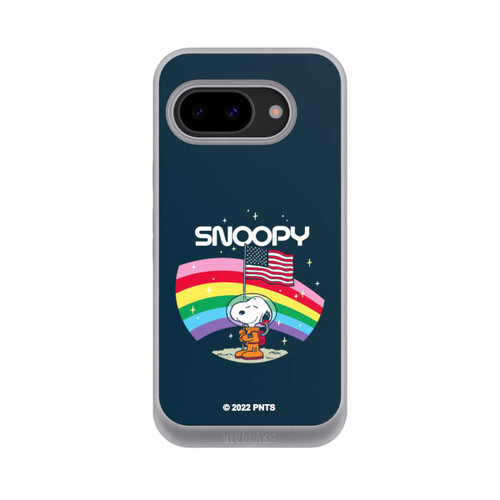 Google Pixel 9a NIVOpure Snoopy Weltraumreisender Regenbogen