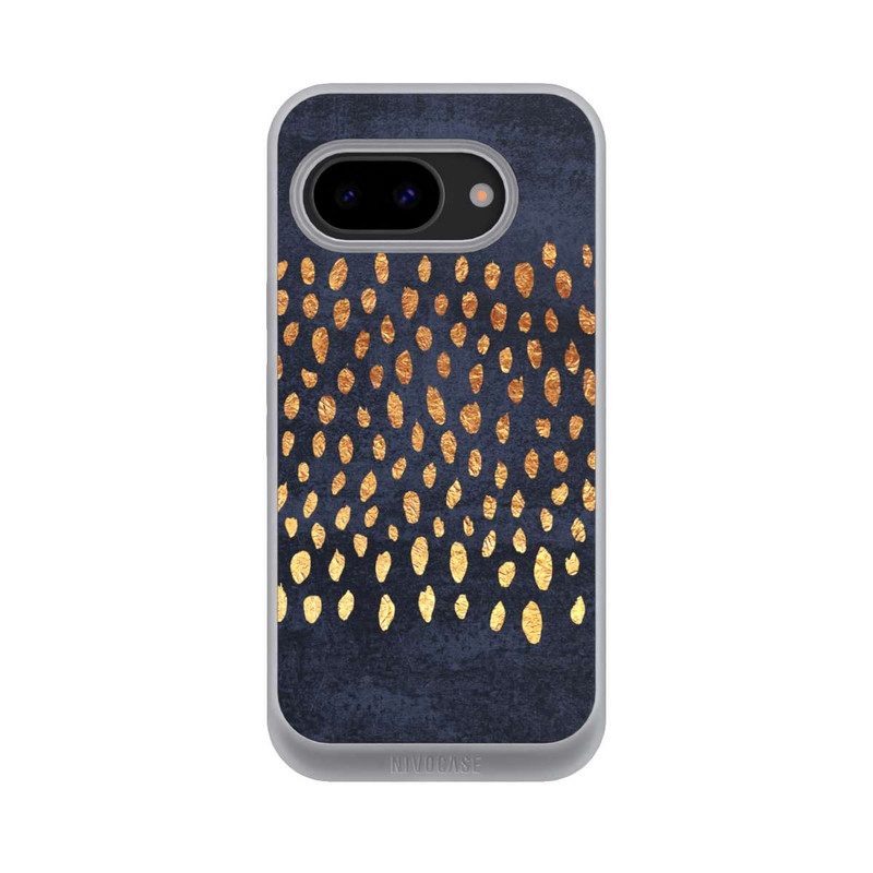Pixel 9a NIVOpure Muster Gold und Marine