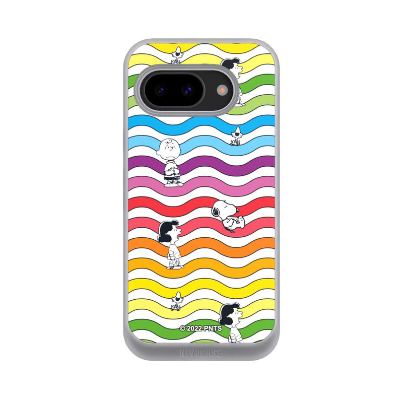 Pixel 9a NIVOpure Snoopy Pattern Rainbow