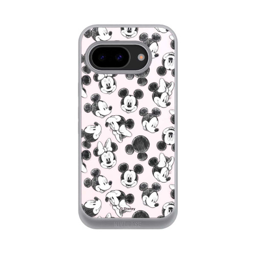 Google Pixel 9a NIVOpure Minnie &amp; Mickey Viele Gesichter Pink