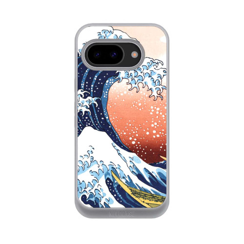 Google Pixel 9a NIVOpure La Grande Vague de Kanagawa Rouge