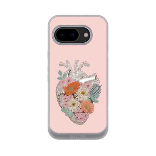 Google Pixel 9a NIVOpure Cœur Fleuri Vintage