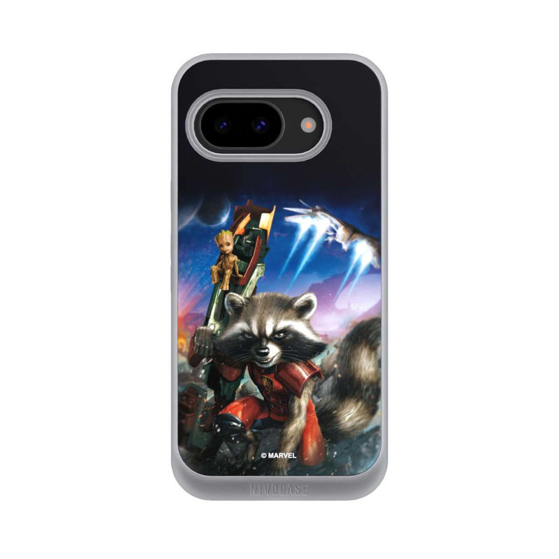 Pixel 9a NIVOpure Rocket & Baby Groot Guardians Of The Galaxy