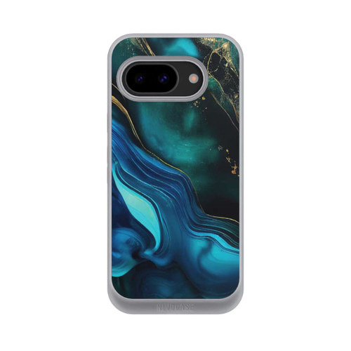 Google Pixel 9a NIVOpure Encre bleue et dorée avec IA