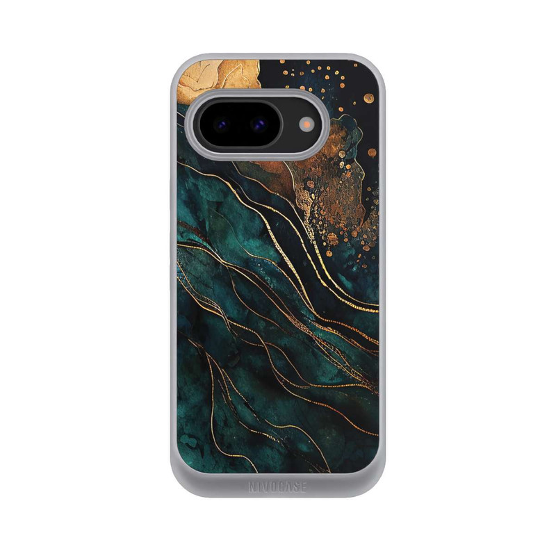 Pixel 9a NIVOpure Gold and Green