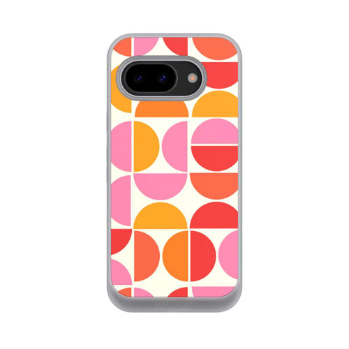 Google Pixel 9a NIVOpure Retro Trend Pattern Orange