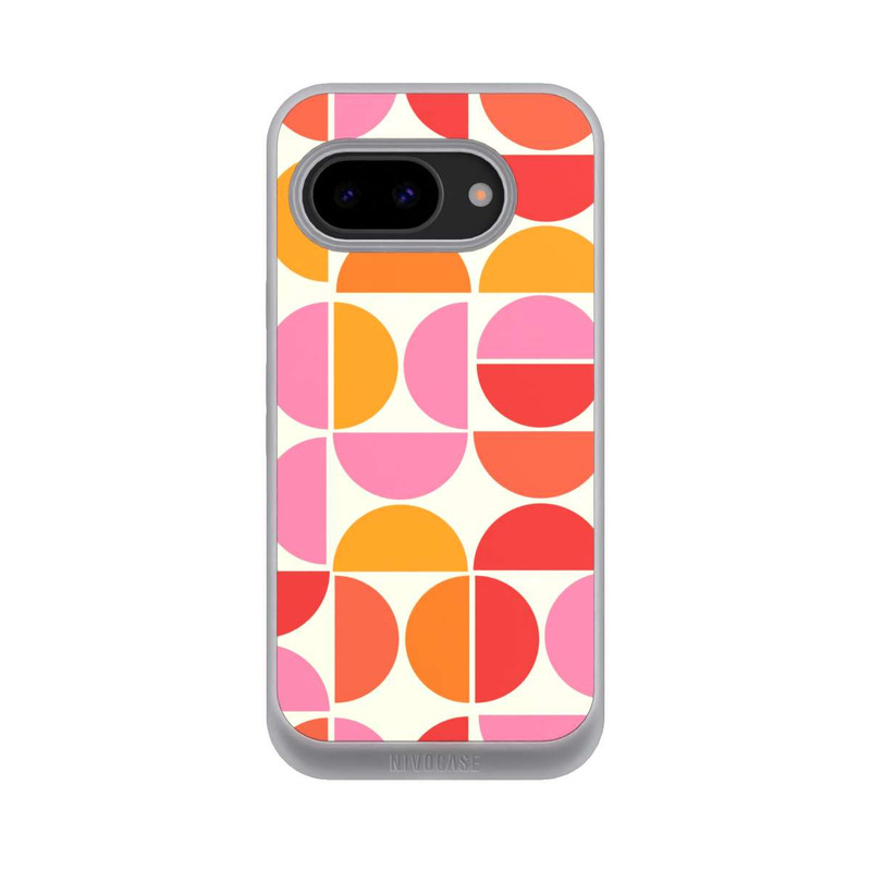 Pixel 9a NIVOpure Retro Trend Pattern Orange