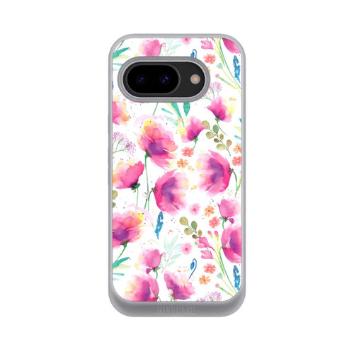 Google Pixel 9a NIVOpure Watercolor Abstract Poppies
