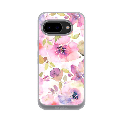 Google Pixel 9a NIVOpure Tapete mit rosa Blumen