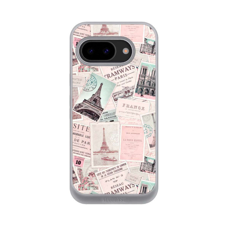 Pixel 9a NIVOpure Vintage Paris Postcards Pattern