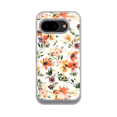 Google Pixel 9a NIVOpure Summer Artistic Flowers Ivory