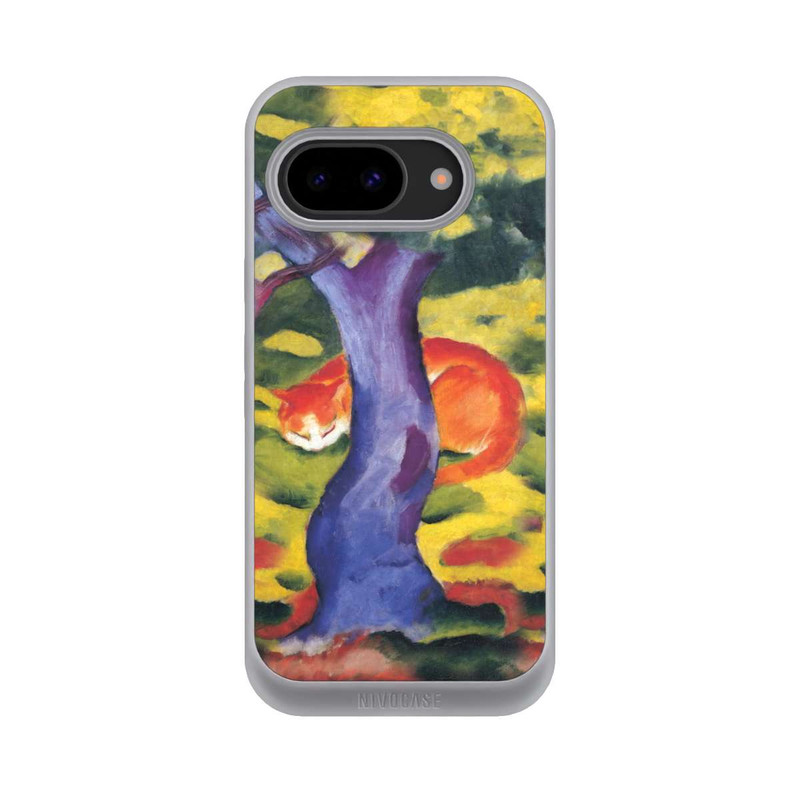 Pixel 9a NIVOpure Katze hinter Einem Baum von Franz Marc