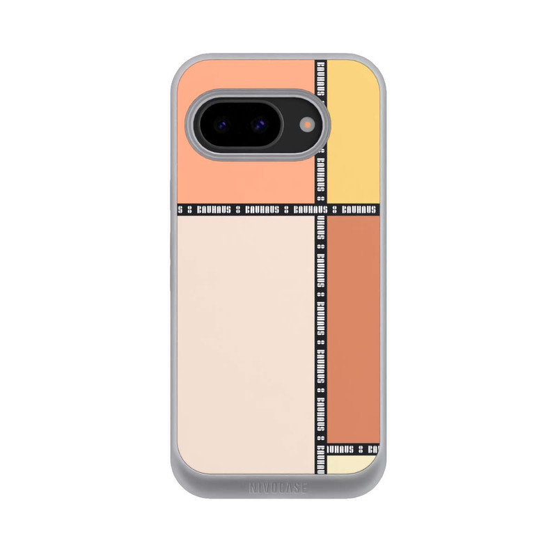 Pixel 9a NIVOpure Bauhaus Squares-Pastel