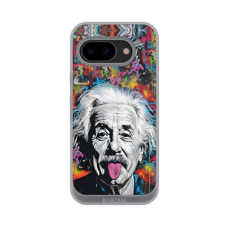 Pixel 9a NIVOpure Physiker Bunte Zunge Raus