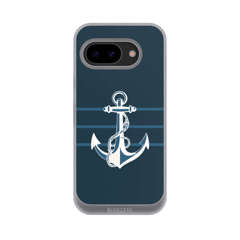 Pixel 9a NIVOpure Anchor Line Blue with AI