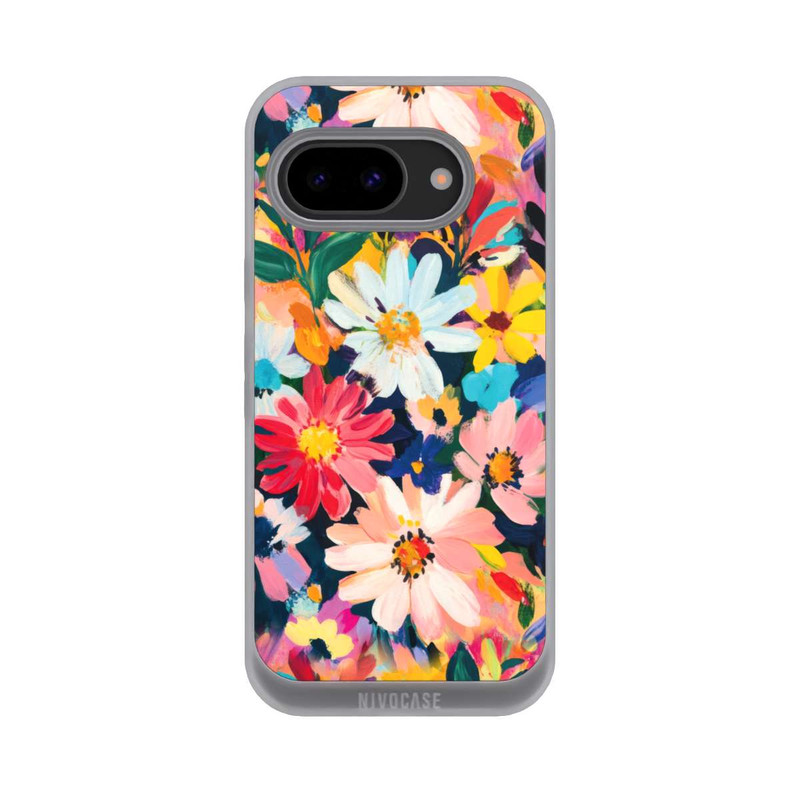 Pixel 9a NIVOpure Spring Flowers Painted