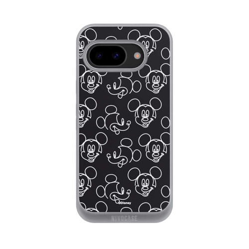 Google Pixel 9a NIVOpure Disney Mickey Muster Schwarz