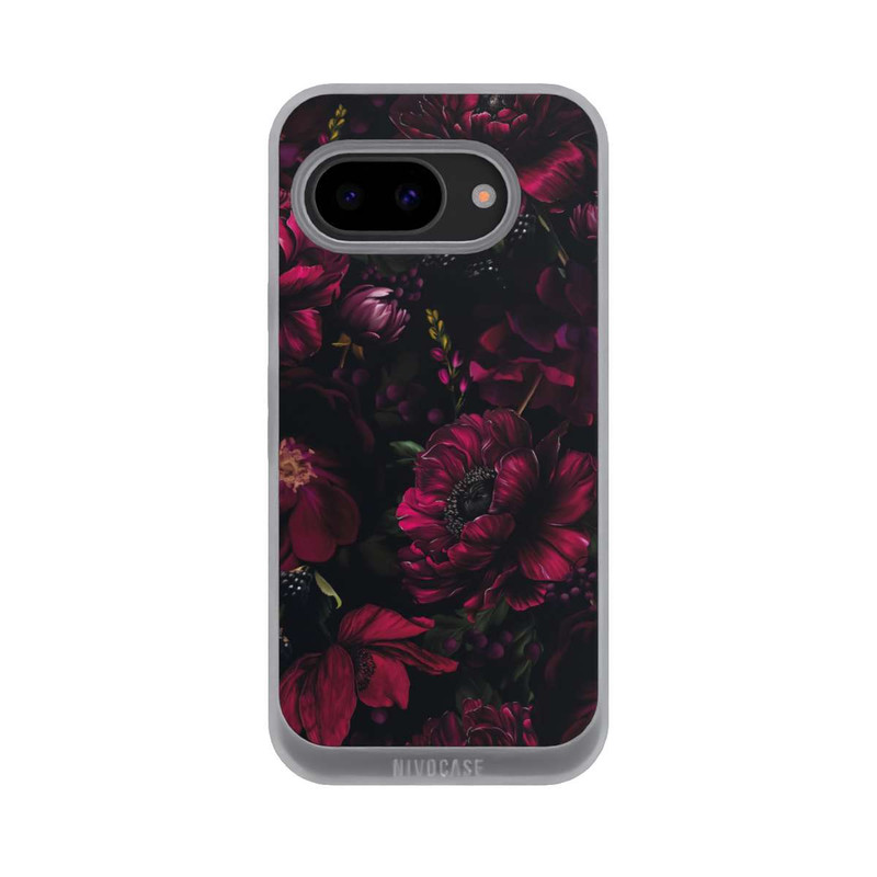 Pixel 9a NIVOpure Dark Red Flower Love