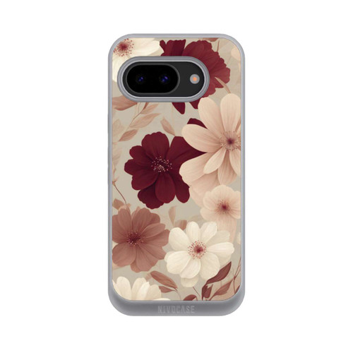 Google Pixel 9a NIVOpure Romantic Flowers Beige with AI