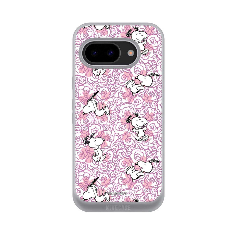 Pixel 9a NIVOpure Peanuts Pink Roses Pattern