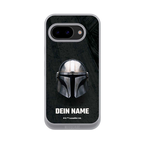 Google Pixel 9a NIVOpure Star Wars Mandalorian Black Helmet Personalisierbar