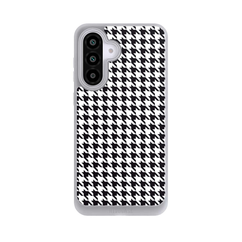 Galaxy A56 5G NIVOpure Houndstooth black-white
