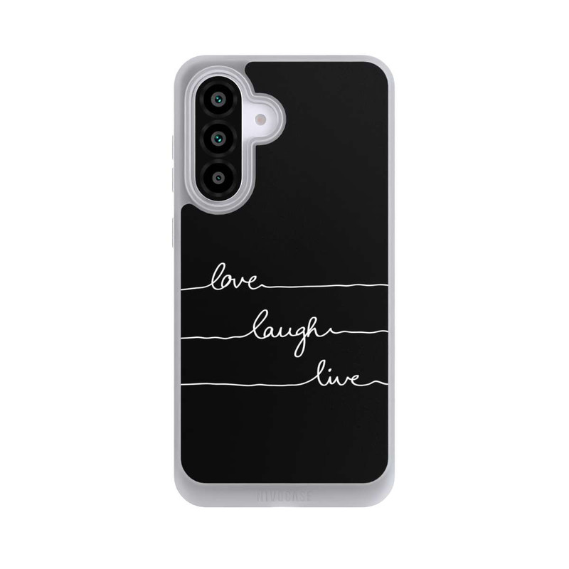 Galaxy A56 5G NIVOpure Love Laugh Live weiß/schwarz