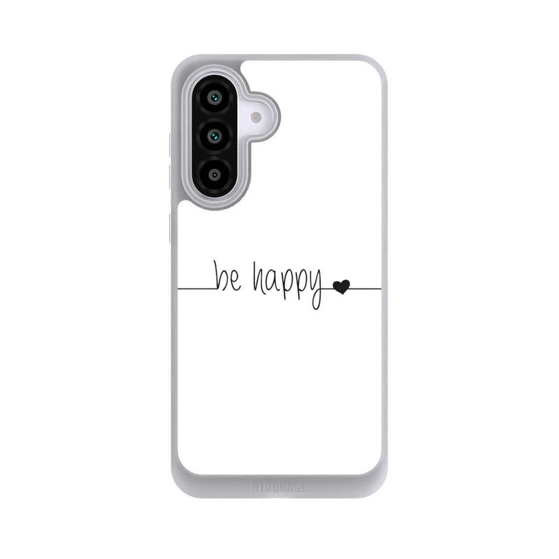 Galaxy A56 5G NIVOpure Be Happy White Background