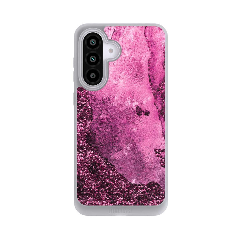Galaxy A56 5G NIVOpure Pink Glitter Marble 2