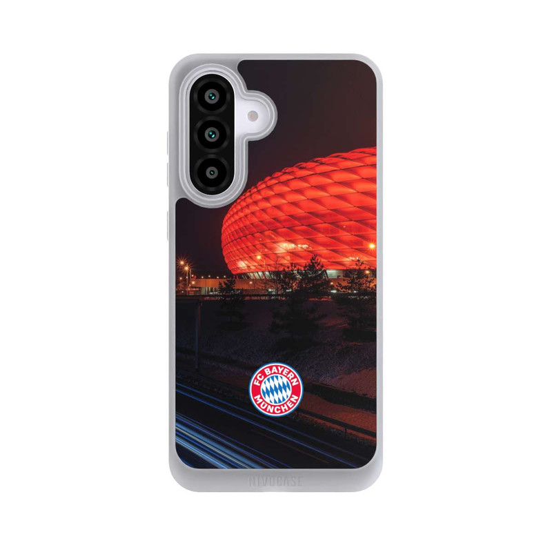 Galaxy A56 5G NIVOpure Allianz Arena at night FCB