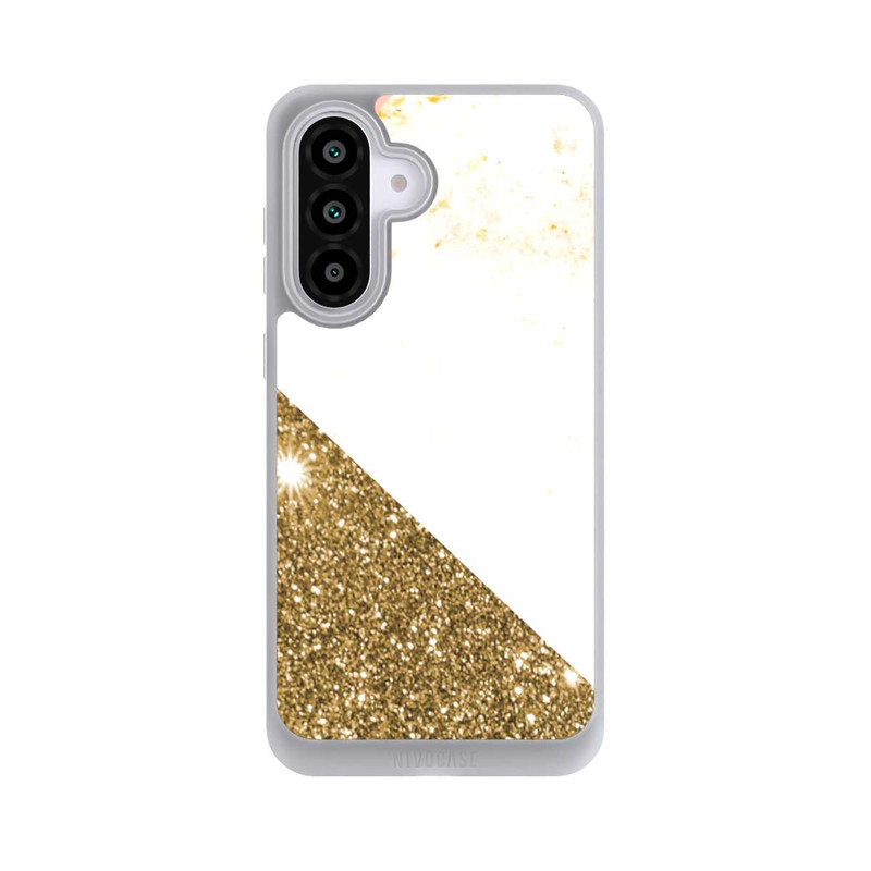 Galaxy A56 5G NIVOpure Marmor-Collage in Goldoptik