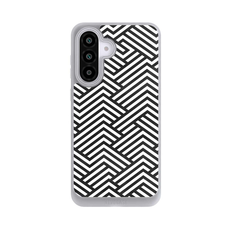 Galaxy A56 5G NIVOpure Black and White ZigZag