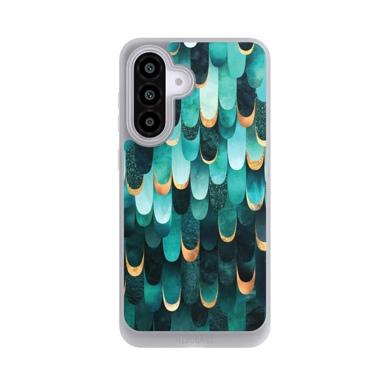 Galaxy A56 5G NIVOpure Gefiedert Türkis Golddruck