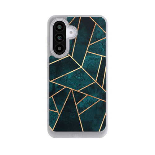 Samsung Galaxy A56 5G NIVOpure Tief Blaugrün Stein Gold Druck