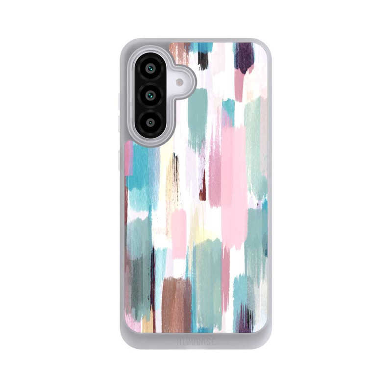 Galaxy A56 5G NIVOpure Abstrakte Pinselstriche in Pastelltönen