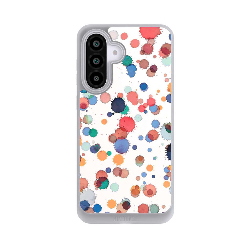 Galaxy A56 5G NIVOpure Tropfen Aquarell Textur Blau Gelb
