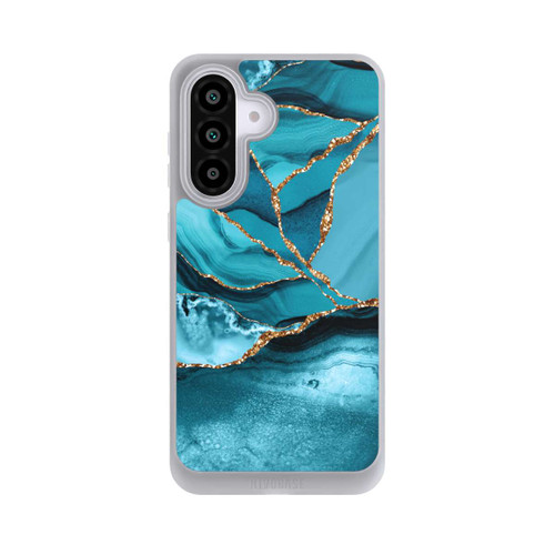 Samsung Galaxy A56 5G NIVOpure Eisblaue Marmor Landschaft