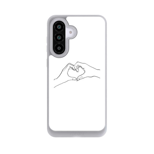 Samsung Galaxy A56 5G NIVOpure Herz Hände Line Art