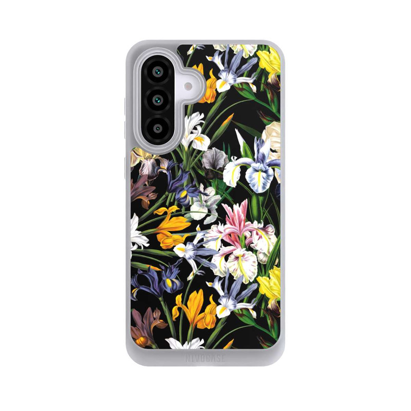 Galaxy A56 5G NIVOpure Dunkle Wildblumentapete
