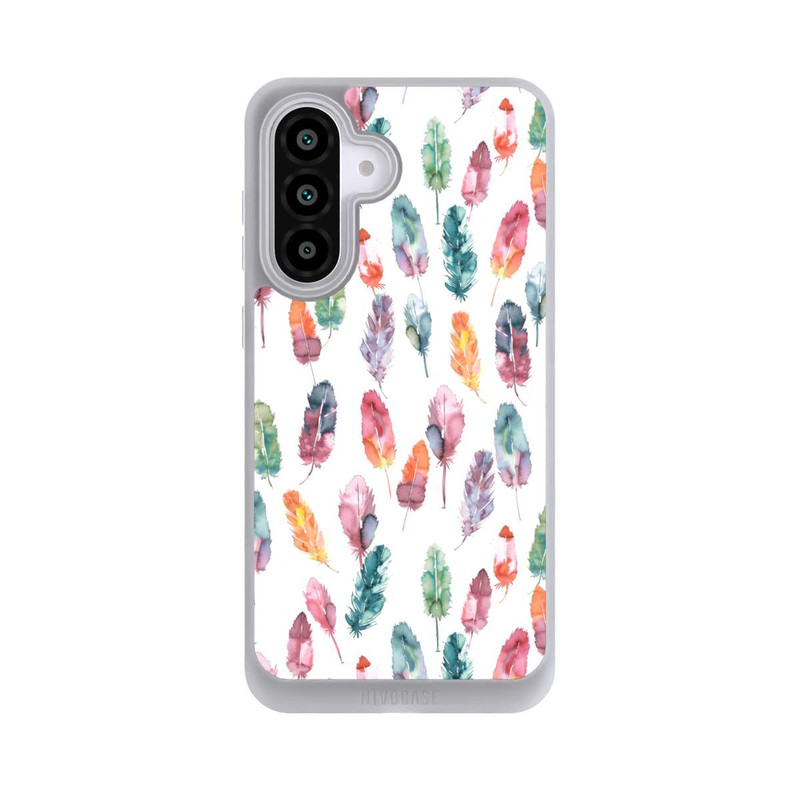 Galaxy A56 5G NIVOpure Aquarellfedern Boho
