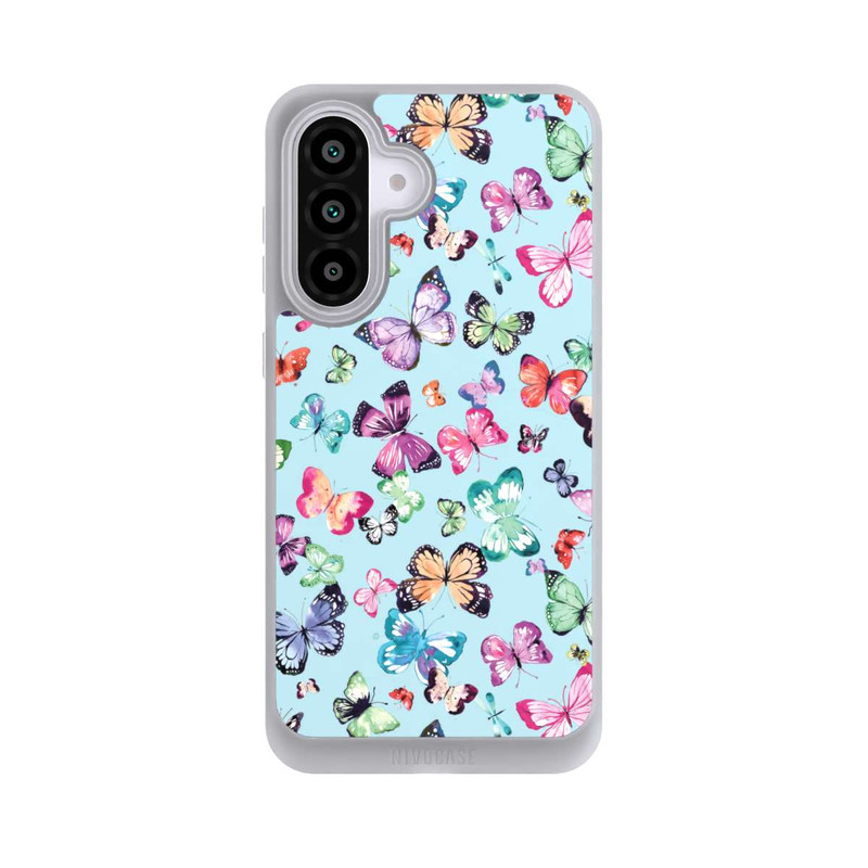 Galaxy A56 5G NIVOpure Schmetterlinge rosa orange blau