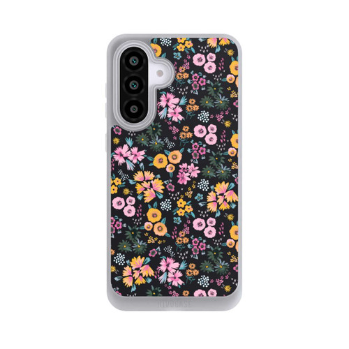 Samsung Galaxy A56 5G NIVOpure Kleine bunte Blumen Schwarz 2