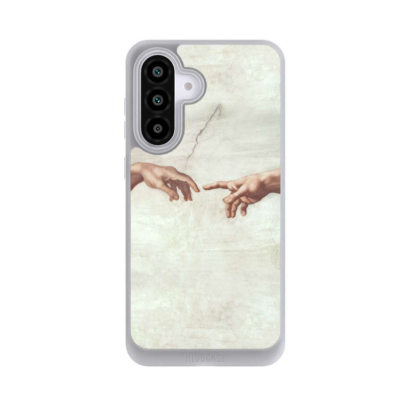 Galaxy A56 5G NIVOpure Die Hände von Gott und Adam von Michelangelo Buonarroti